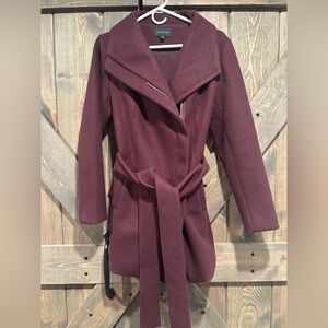 41 Hawthorn Elegant Burgundy Women's Coat